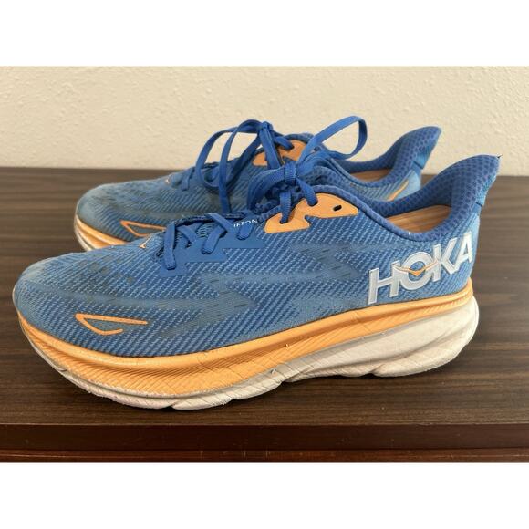 Hoka One One Clifton 9 Men's Sz 10.5D Running Shoes Walking Gym 1127895-CSAA - Picture 5 of 13